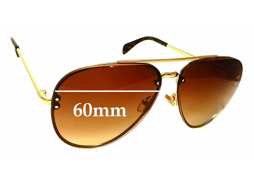 Sunglass Fix Replacement Lenses for Celine CL 41391/S - 60mm Wide Sunglass Fix Replacement Lenses for Celine CL 41391/S - 60mm Wide