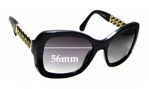Sunglass Fix Replacement Lenses for Chanel 5305 - 56mm Wide Sunglass Fix Replacement Lenses for Chanel 5305 - 56mm Wide
