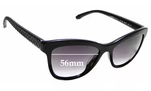 Sunglass Fix Replacement Lenses for Chanel 5330-A - 56mm Wide Sunglass Fix Replacement Lenses for Chanel 5330-A - 56mm Wide