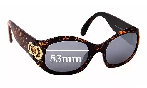 Sunglass Fix Replacement Lenses for Christian Dior CD2958 - 53mm Wide Sunglass Fix Replacement Lenses for Christian Dior CD2958 - 53mm Wide