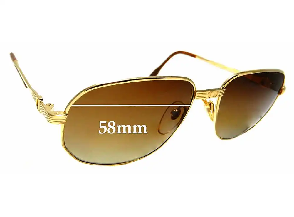 Sunglass Fix Replacement Lenses for Diesel Splendour - 58mm Wide Sunglass Fix Replacement Lenses for Diesel Splendour - 58mm Wide