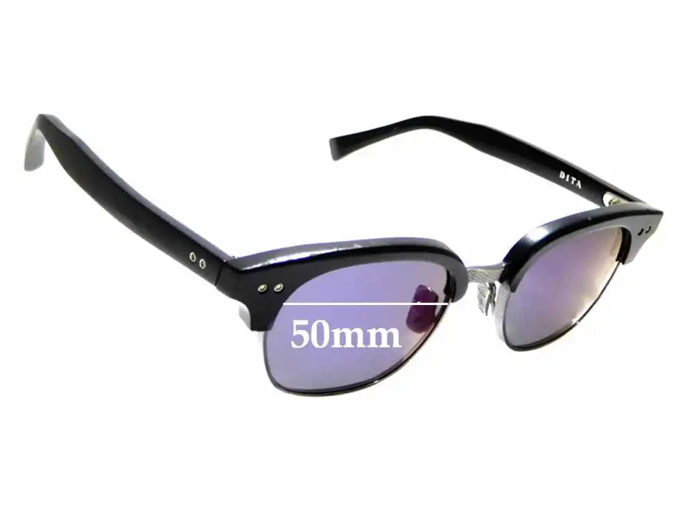 Sunglass Fix Replacement Lenses for Dita Statesman Two - 50mm Wide Sunglass Fix Replacement Lenses for Dita Statesman Two - 50mm Wide