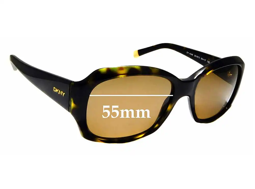 Sunglass Fix Replacement Lenses for DKNY DY4048 - 55mm Wide Sunglass Fix Replacement Lenses for DKNY DY4048 - 55mm Wide
