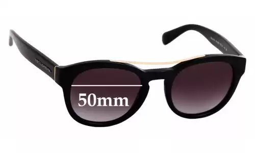 Sunglass Fix Replacement Lenses for Dolce & Gabbana DG4274 - 50mm Wide Sunglass Fix Replacement Lenses for Dolce & Gabbana DG4274 - 50mm Wide