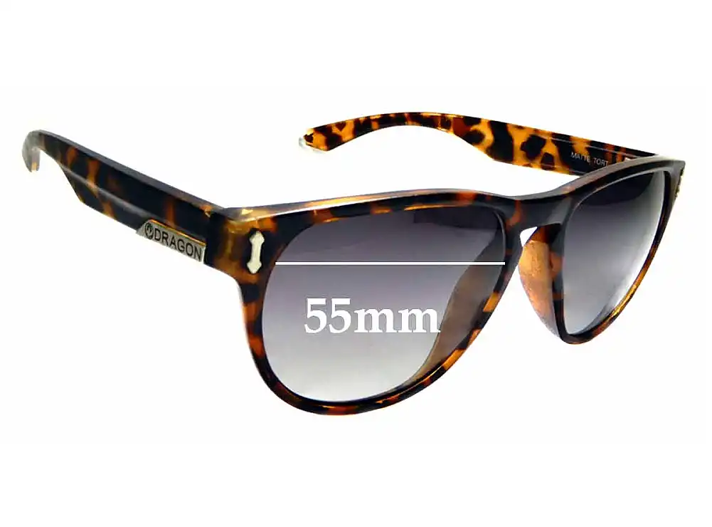 Sunglass Fix Replacement Lenses for Dragon Marquis - 55mm Wide Sunglass Fix Replacement Lenses for Dragon Marquis - 55mm Wide