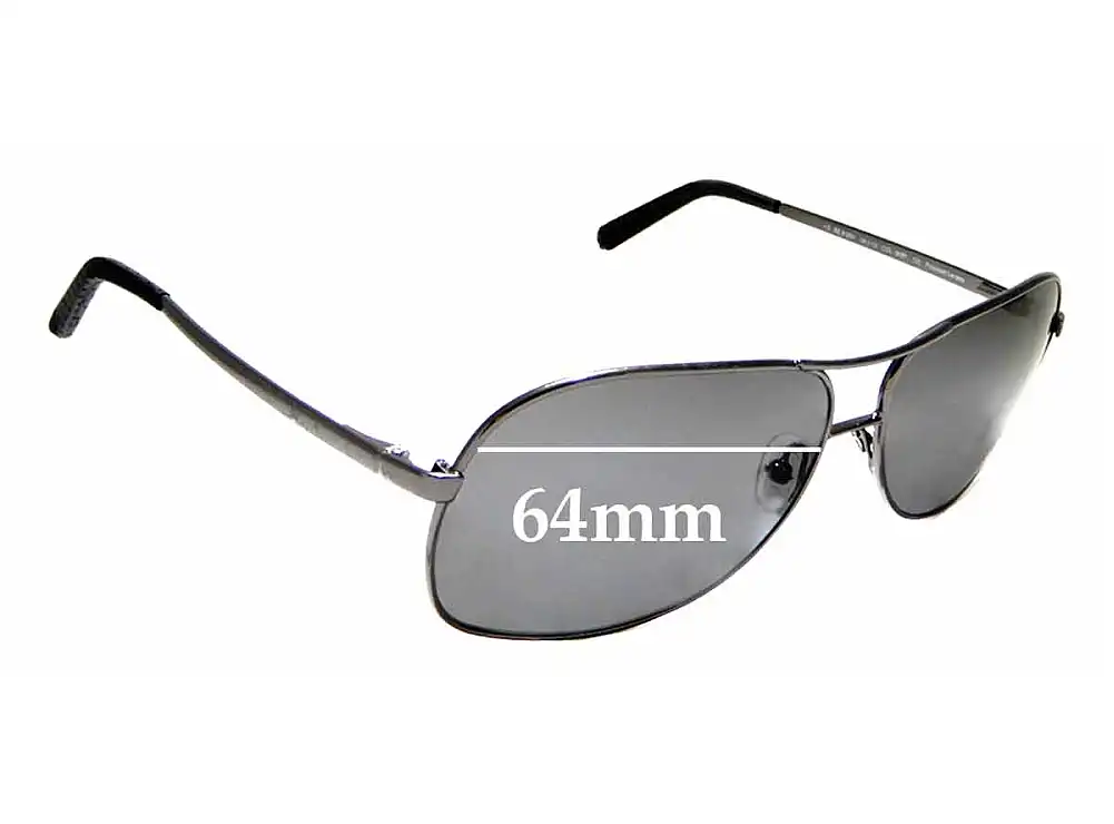 Sunglass Fix Replacement Lenses for Ermenegildo Zegna SZ 3126V - 64mm Wide Sunglass Fix Replacement Lenses for Ermenegildo Zegna SZ 3126V - 64mm Wide