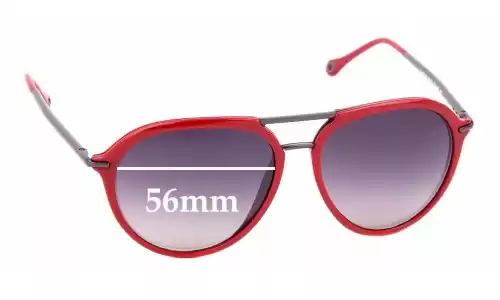 Sunglass Fix Replacement Lenses for Ermenegildo Zegna SZ 3198 - 56mm Wide Sunglass Fix Replacement Lenses for Ermenegildo Zegna SZ 3198 - 56mm Wide