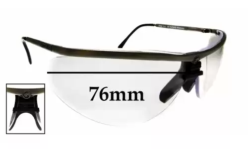 Sunglass Fix Replacement Lenses for Gargoyles Legends - 76mm Wide Gargoyles Legends Replacement Lenses 76mm wide