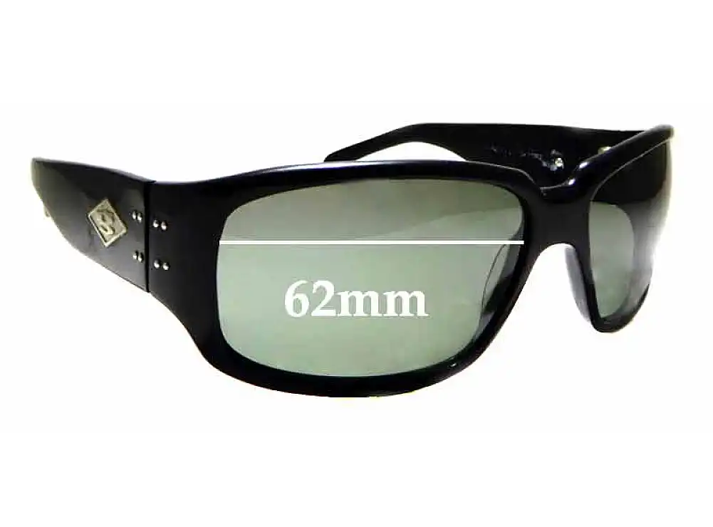 Sunglass Fix Replacement Lenses for Gatorz Saphron - 62mm Wide Sunglass Fix Replacement Lenses for Gatorz Saphron - 62mm Wide