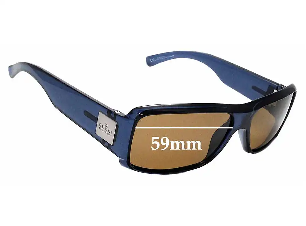 Sunglass Fix Replacement Lenses for Gucci GG1563/S - 59mm Wide Sunglass Fix Replacement Lenses for Gucci GG1563/S - 59mm Wide