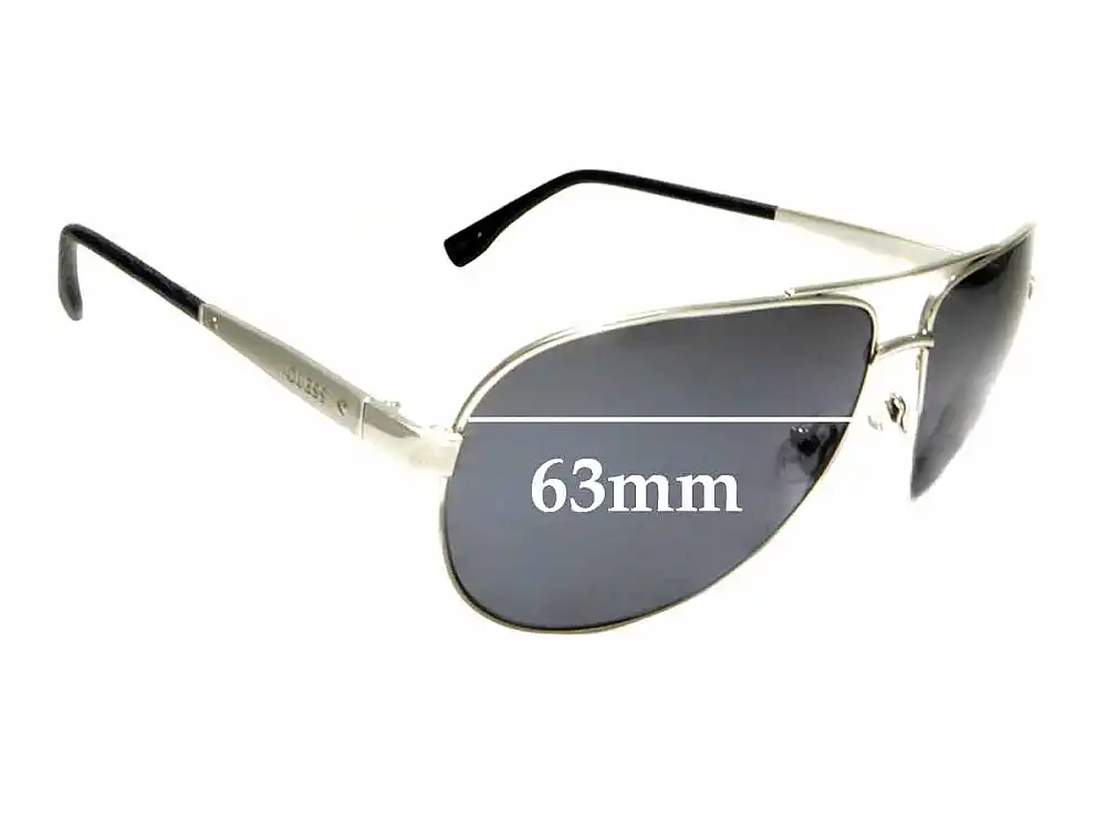 Sunglass Fix Replacement Lenses for Guess GU6829 - 63mm Wide Sunglass Fix Replacement Lenses for Guess GU6829 - 63mm Wide