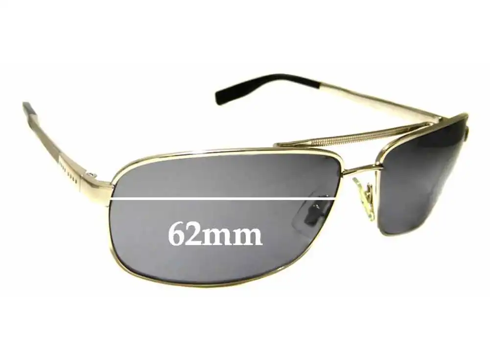 Sunglass Fix Replacement Lenses for Hugo Boss 0514/S - 62mm Wide Sunglass Fix Replacement Lenses for Hugo Boss 0514/S - 62mm Wide
