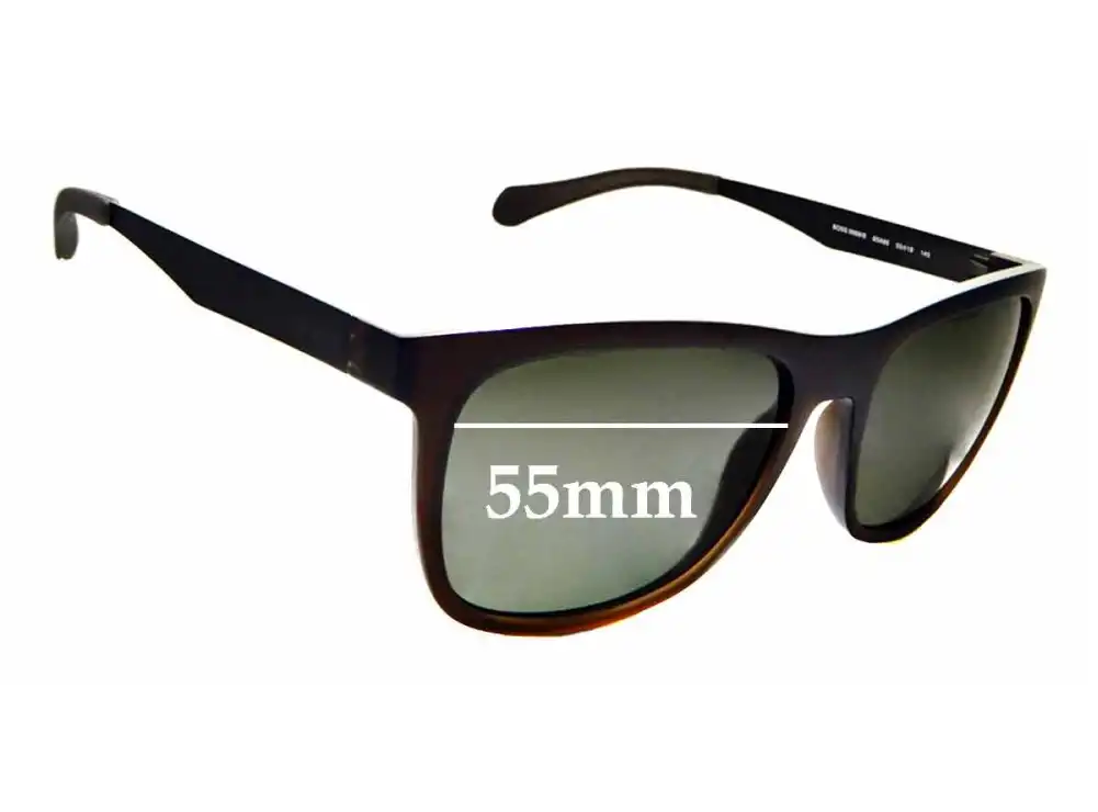 Sunglass Fix Replacement Lenses for Hugo Boss 0868/S - 55mm Wide Sunglass Fix Replacement Lenses for Hugo Boss 0868/S - 55mm Wide