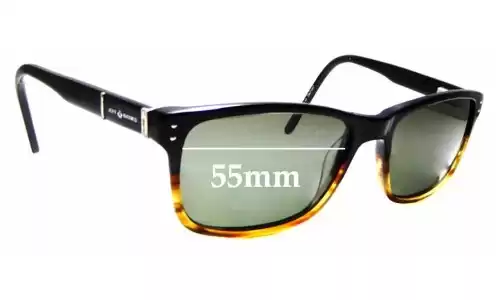 Sunglass Fix Replacement Lenses for Jeff Banks JB Sun Rx 03 - 55mm Wide Sunglass Fix Replacement Lenses for Jeff Banks JB Sun Rx 03 - 55mm Wide