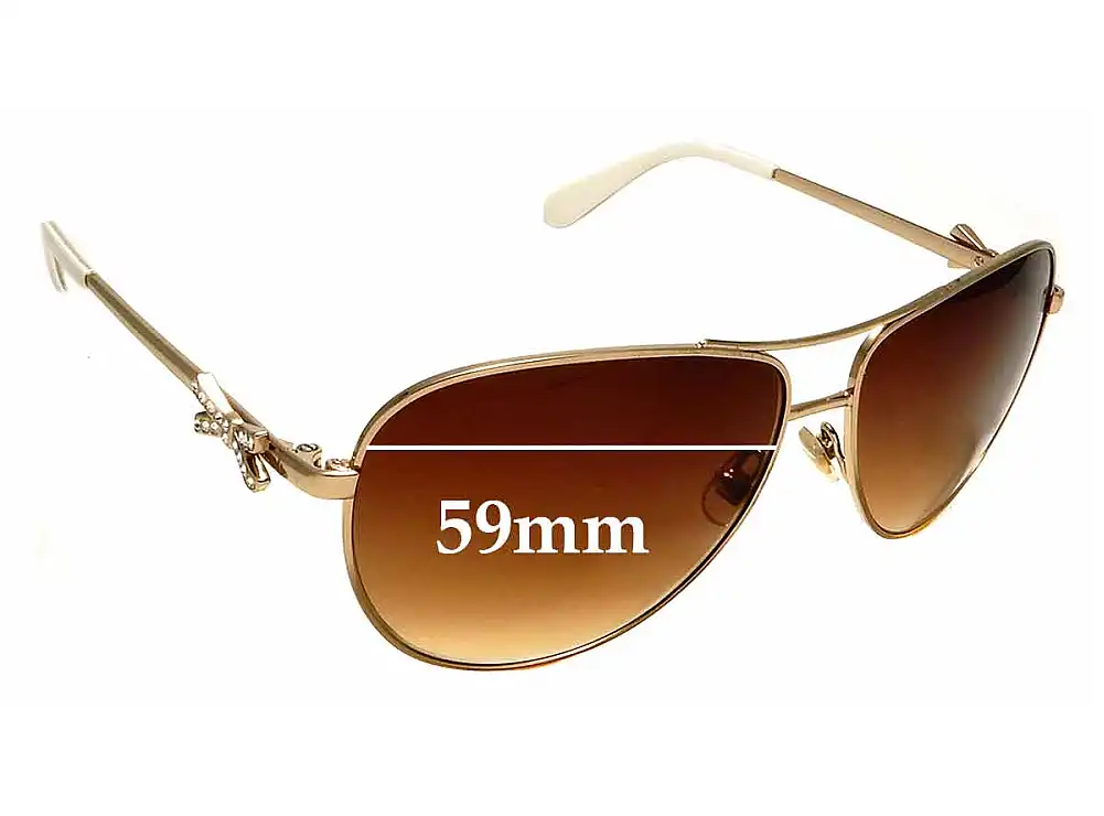 Sunglass Fix Replacement Lenses for Kate Spade Circe 2/S - 59mm Wide Sunglass Fix Replacement Lenses for Kate Spade Circe 2/S - 59mm Wide
