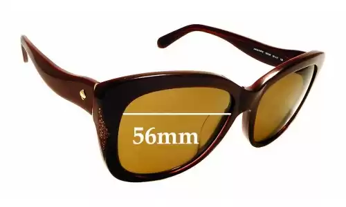 Sunglass Fix Replacement Lenses for Kate Spade Jakalyn/F/S - 56mm Wide Sunglass Fix Replacement Lenses for Kate Spade Jakalyn/F/S - 56mm Wide