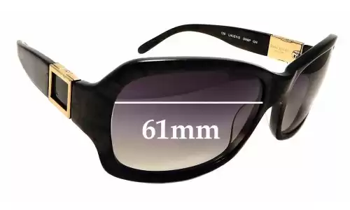 Sunglass Fix Replacement Lenses for Kate Spade Lacey/s - 61mm Wide Sunglass Fix Replacement Lenses for Kate Spade Lacey/s - 61mm Wide