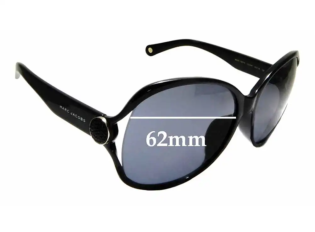 Sunglass Fix Replacement Lenses for Marc by Marc Jacobs MMJ 90/F/S - 62mm Wide Sunglass Fix Replacement Lenses for Marc by Marc Jacobs MMJ 90/F/S - 62mm Wide