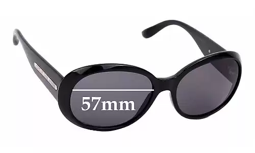 Sunglass Fix Replacement Lenses for Marc by Marc Jacobs MMJ 156/S - 57mm Wide Sunglass Fix Replacement Lenses for Marc by Marc Jacobs MMJ 156/S - 57mm Wide