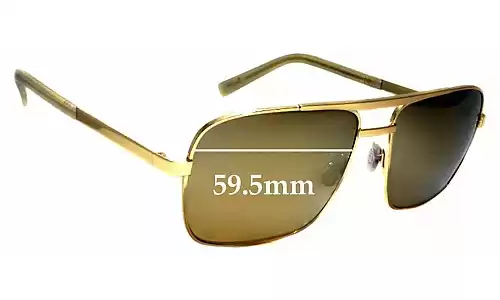 Sunglass Fix Replacement Lenses for Maui Jim MJ714 Compass - 59mm Wide Sunglass Fix Replacement Lenses for Maui Jim MJ714 Compass - 59mm Wide
