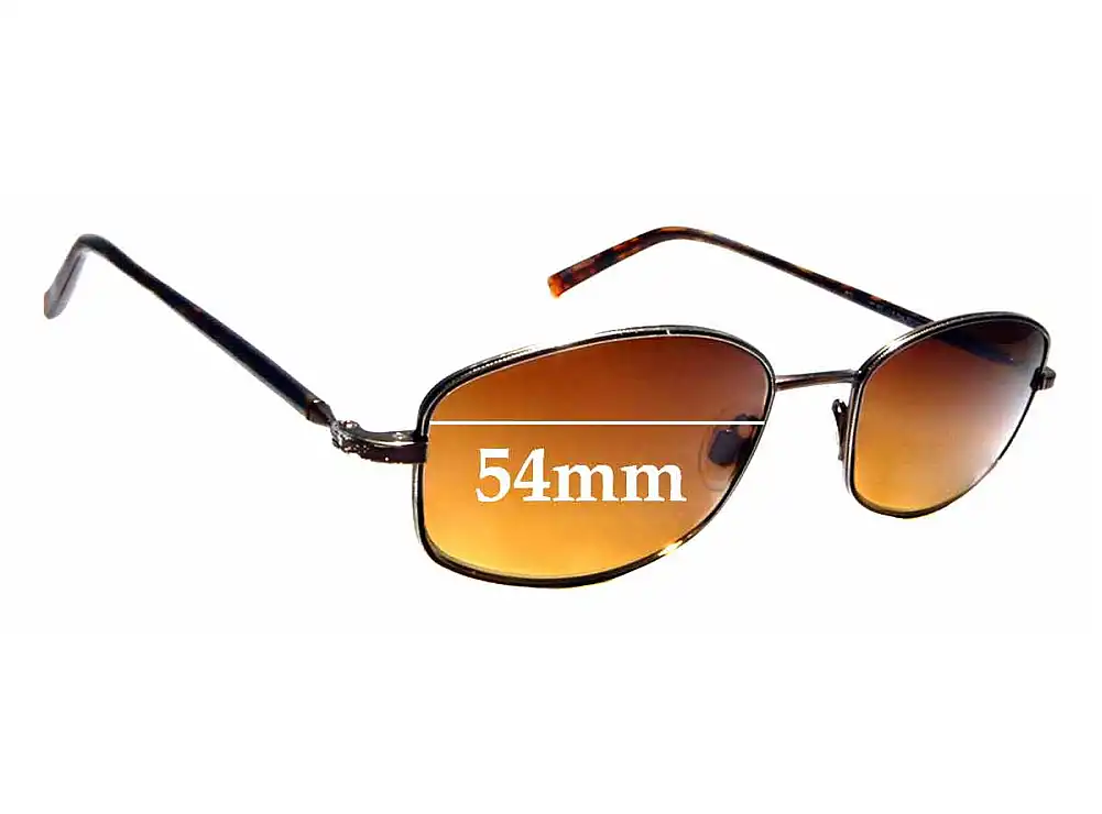 Sunglass Fix Replacement Lenses for Maui Jim MJ711 Kohala - 54mm Wide Sunglass Fix Replacement Lenses for Maui Jim MJ711 Kohala - 54mm Wide