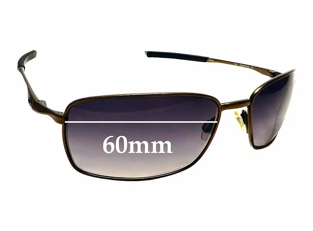 Oakley Square Wire OO6016 Replacement Lenses 60mm Oakley Square Wire OO6016 Replacement Lenses 60mm