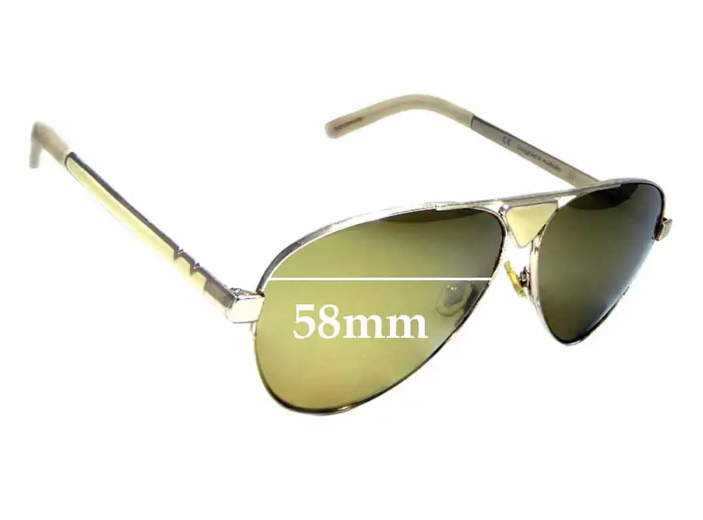 Sunglass Fix Replacement Lenses for Pared Funk & Soul - 58mm Wide Sunglass Fix Replacement Lenses for Pared Funk & Soul - 58mm Wide