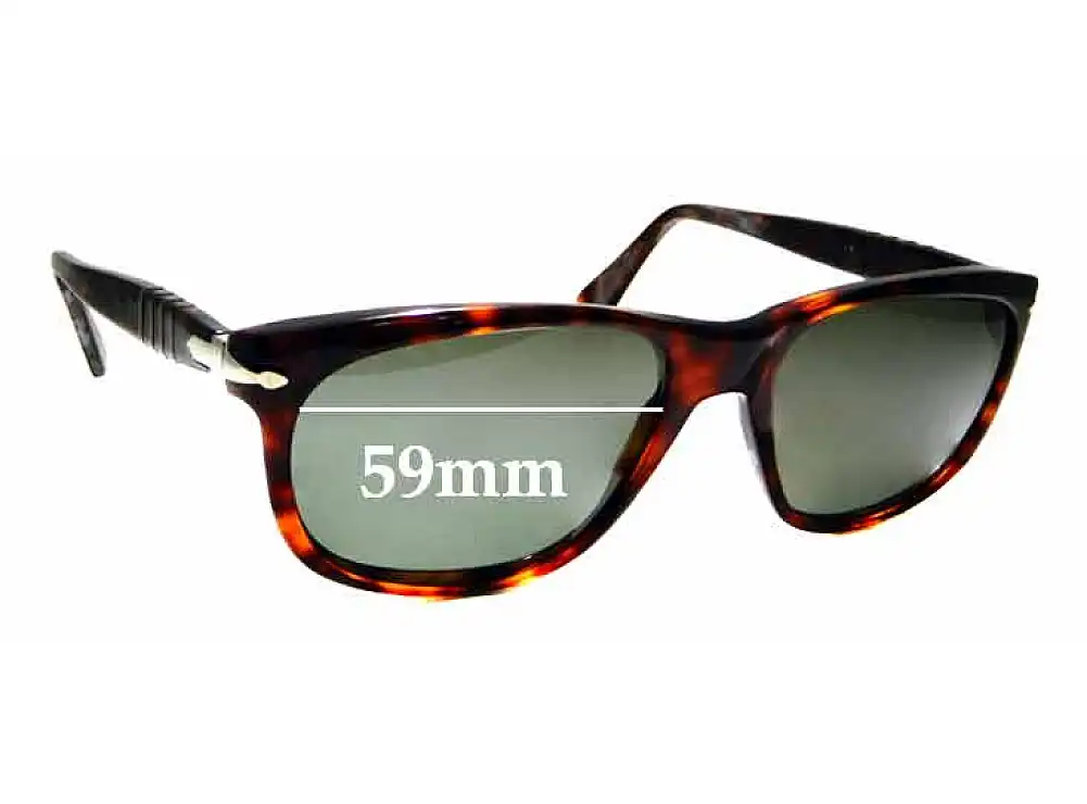 Sunglass Fix Replacement Lenses for Persol 2530-S - 59mm Wide Sunglass Fix Replacement Lenses for Persol 2530-S - 59mm Wide