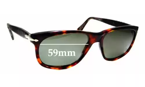 Sunglass Fix Replacement Lenses for Persol 2530-S - 59mm Wide Sunglass Fix Replacement Lenses for Persol 2530-S - 59mm Wide