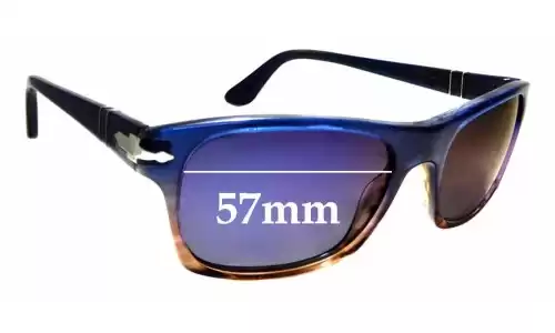 Sunglass Fix Replacement Lenses for Persol 3037-S - 57mm Wide Sunglass Fix Replacement Lenses for Persol 3037-S - 57mm Wide