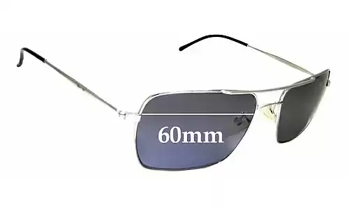 Sunglass Fix Replacement Lenses for Police 8110 - 60mm Wide Sunglass Fix Replacement Lenses for Police 8110 - 60mm Wide
