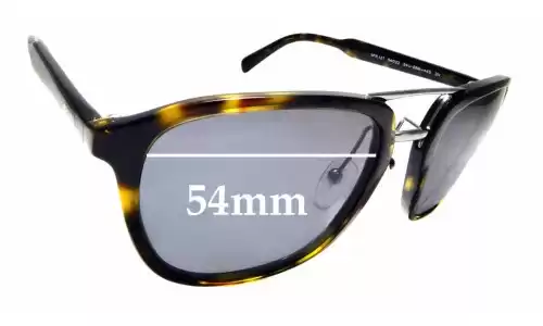 Sunglass Fix Replacement Lenses for Prada SPR12T & PR12TS - 54mm Wide Sunglass Fix Replacement Lenses for Prada SPR12T & PR12TS - 54mm Wide