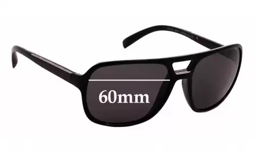 Sunglass Fix Replacement Lenses for Prada SPR25M & PR25MS - 60mm Wide Prada SPR25M & PR25MS Replacement Lenses 60mm wide