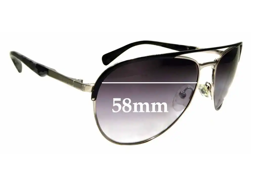 Sunglass Fix Replacement Lenses for Prada SPR51Q - 58mm Wide Sunglass Fix Replacement Lenses for Prada SPR51Q - 58mm Wide
