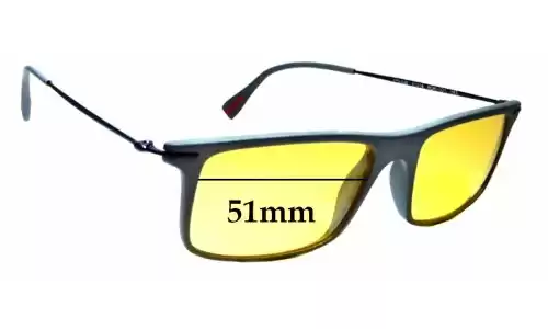 Sunglass Fix Replacement Lenses for Prada VPS03E & PS03ES - 51mm Wide Prada VPS03E & PS03ES Replacement Lenses 51mm wide