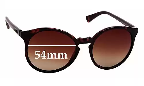 Sunglass Fix Replacement Lenses for Polo RA 5162 - 54mm Wide Polo RA 5162 Replacement Lenses 54mm wide