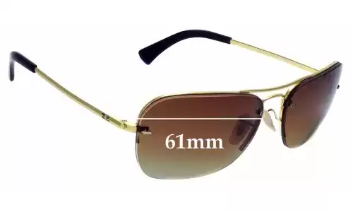 Sunglass Fix Replacement Lenses for Ray-Ban RB3541 - 61mm Wide Sunglass Fix Replacement Lenses for Ray-Ban RB3541 - 61mm Wide