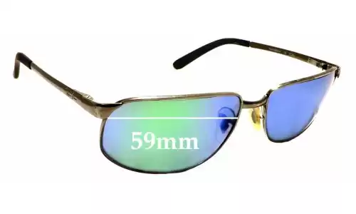 Sunglass Fix Replacement Lenses for Ray-Ban RAM2062AA RC001 - 59mm Wide Ray-Ban RAM2062AA RC001 Replacement Lenses 59mm wide