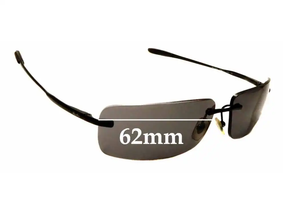 Sunglass Fix Replacement Lenses for Ray-Ban RB3344 - 62mm Wide Sunglass Fix Replacement Lenses for Ray-Ban RB3344 - 62mm Wide
