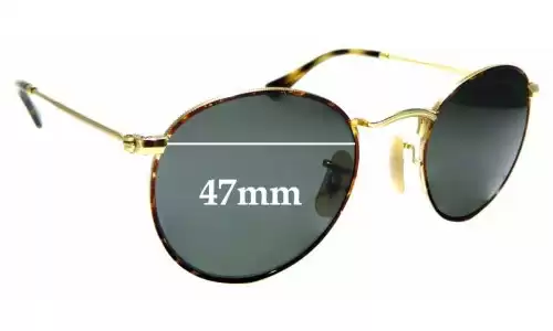 Sunglass Fix Replacement Lenses for Ray-Ban RB3447-V - 47mm Wide Ray-Ban RB3447-V Replacement Lenses 47mm wide