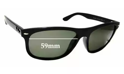 Sunglass Fix Replacement Lenses for Ray-Ban RB4226-F (Low Bridge Fit) - 59mm Wide Ray-Ban RB4226-F (Low Bridge Fit) Replacement Lenses 59mm wide