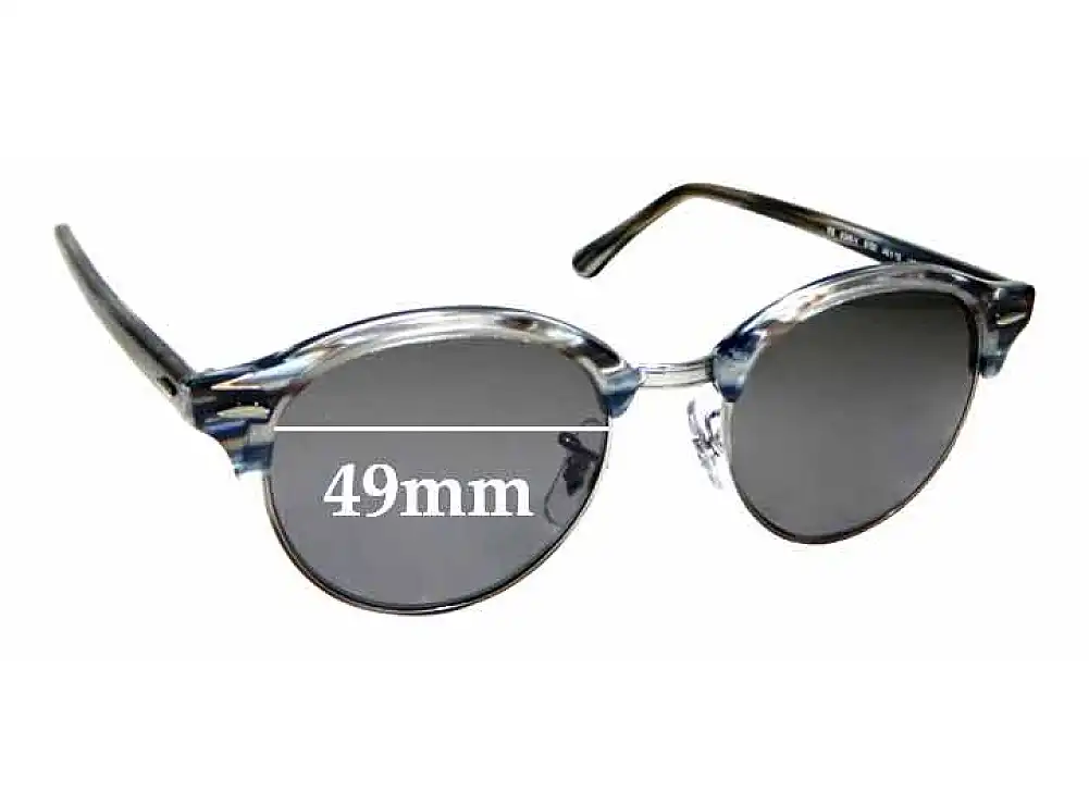 Sunglass Fix Replacement Lenses for Ray-Ban RB4246-V - 49mm Wide Sunglass Fix Replacement Lenses for Ray-Ban RB4246-V - 49mm Wide