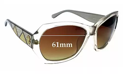 Sunglass Fix Replacement Lenses for Roberto Cavalli Abelia 592S - 61mm Wide Sunglass Fix Replacement Lenses for Roberto Cavalli Abelia 592S - 61mm Wide