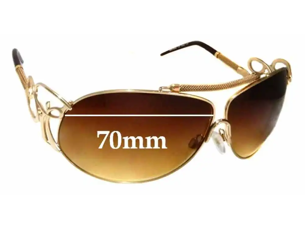 Sunglass Fix Replacement Lenses for Roberto Cavalli Beid 850S - 70mm Wide Sunglass Fix Replacement Lenses for Roberto Cavalli Beid 850S - 70mm Wide