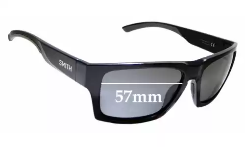 Sunglass Fix Replacement Lenses for Smith Outlier 2 - 57mm Wide Smith Outlier 2 Replacement Lenses 57mm wide