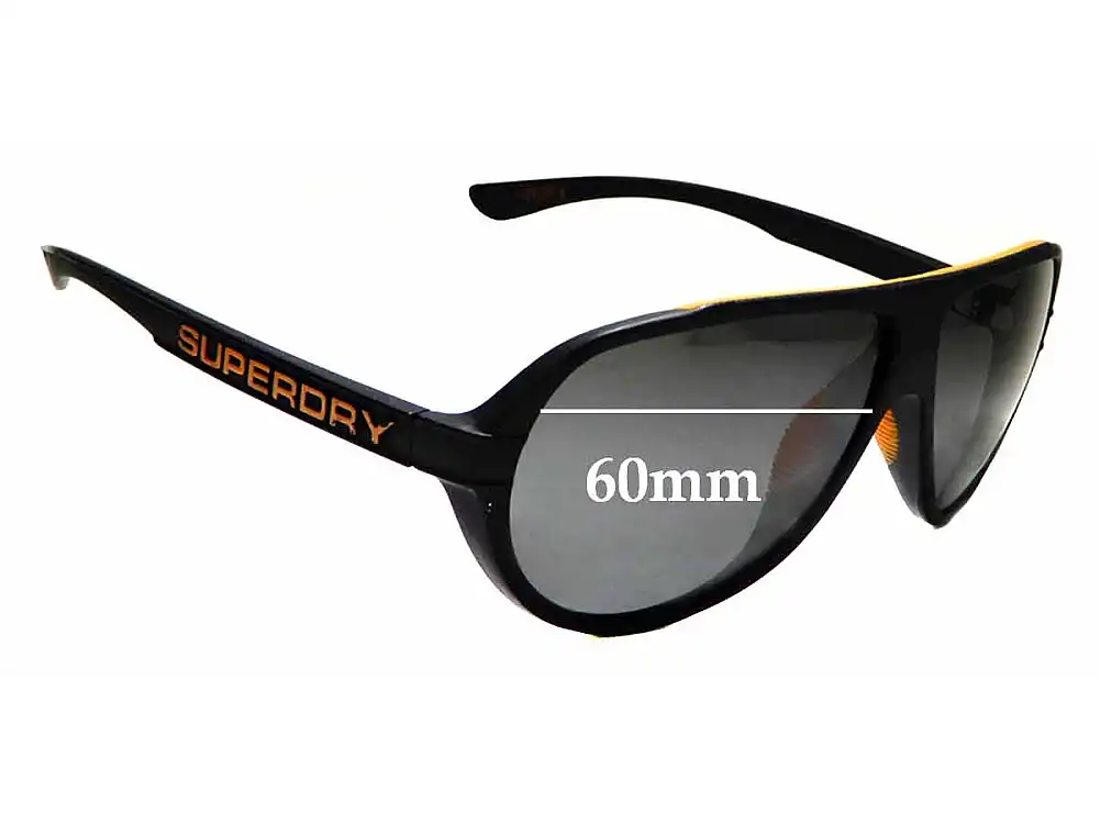 Sunglass Fix Replacement Lenses for Superdry Motor-X - 60mm Wide Sunglass Fix Replacement Lenses for Superdry Motor-X - 60mm Wide