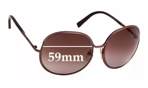 Sunglass Fix Replacement Lenses for Tom Ford Alexandra TF118 - 59mm Wide Sunglass Fix Replacement Lenses for Tom Ford Alexandra TF118 - 59mm Wide