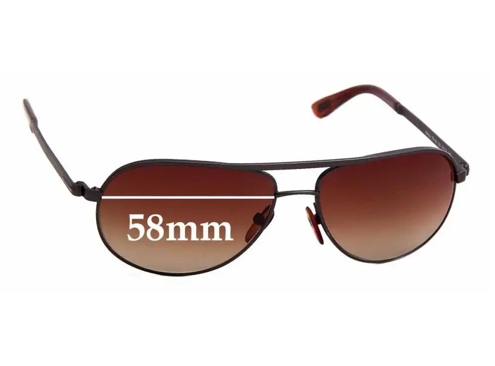 Sunglass Fix Replacement Lenses for Tom Ford Mathias TF143 - 58mm Wide Sunglass Fix Replacement Lenses for Tom Ford Mathias TF143 - 58mm Wide