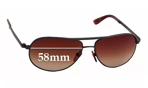 Sunglass Fix Replacement Lenses for Tom Ford Mathias TF143 - 58mm Wide Sunglass Fix Replacement Lenses for Tom Ford Mathias TF143 - 58mm Wide