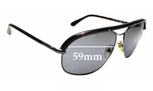 Sunglass Fix Replacement Lenses for Tom Ford Russell TF 234 - 59mm Wide Tom Ford Russell TF 234 Replacement Lenses 59mm wide